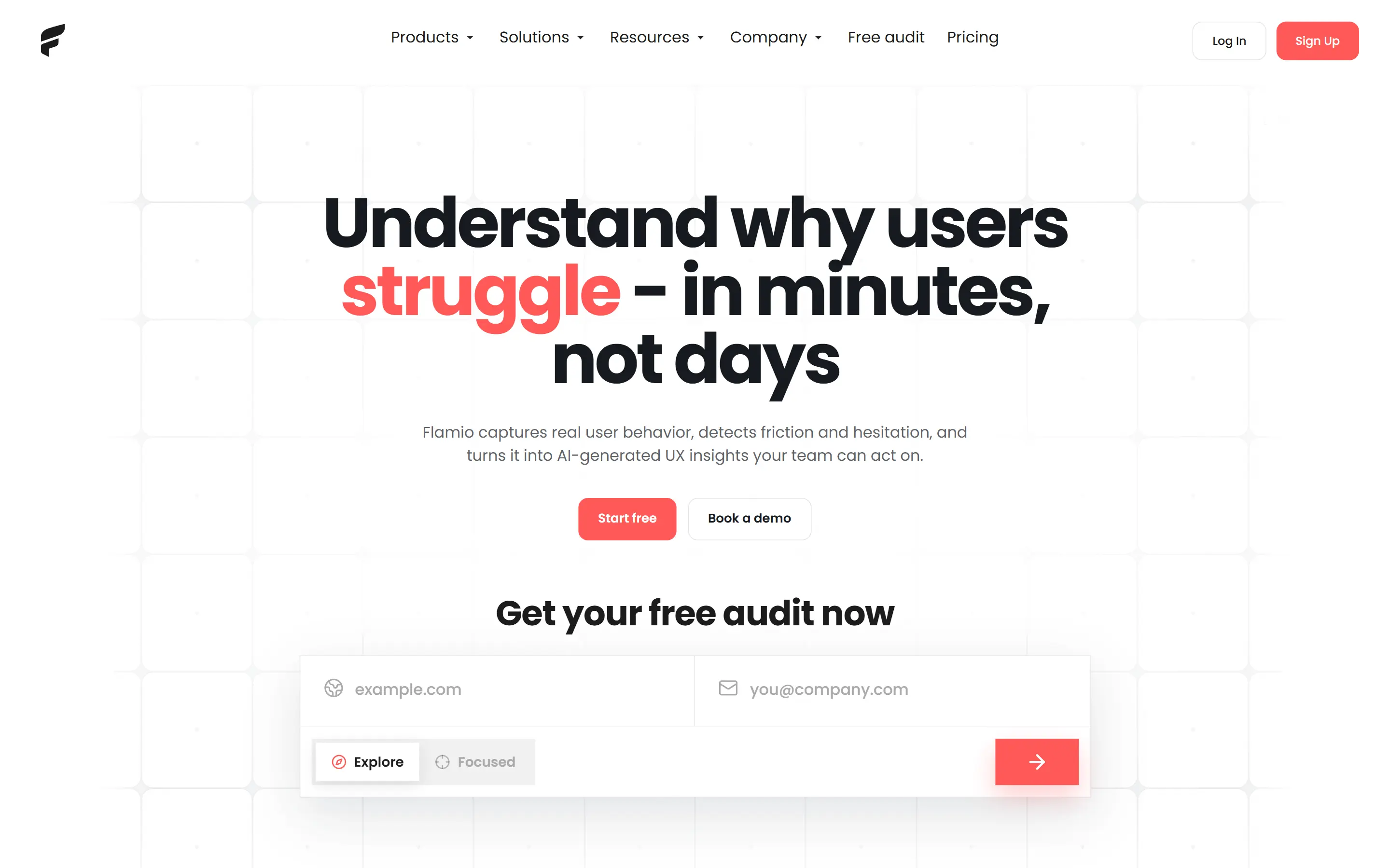FLAMIO Chat Interface